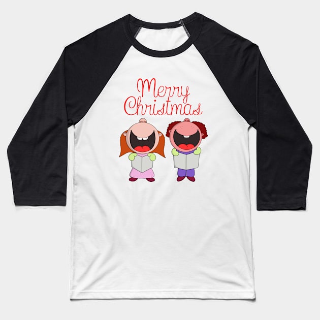 Merry Christmas Baseball T-Shirt by DiegoCarvalho